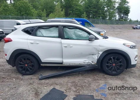2017 Hyundai Tucson Night from USA, damaged, VIN KM8J33A25HU556995